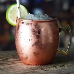 Taza Cobre Antiguo Vintage para cócteles y bebidas frías | Vin Bouquet