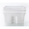 ARAVEN 04080 Cubeta hdpe GN2/1 400mm perforada