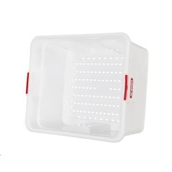 ARAVEN 04080 Cubeta hdpe GN2/1 400mm perforada