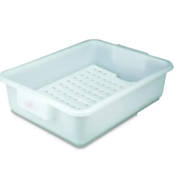 Rejilla de polietileno blanco. Araven 1180.