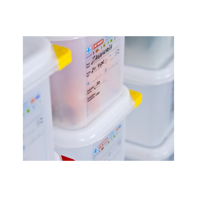 ARAVEN 03032 HERMETICO GN 1/2 PROFUNDIDAD 6.5 CM 4 L.