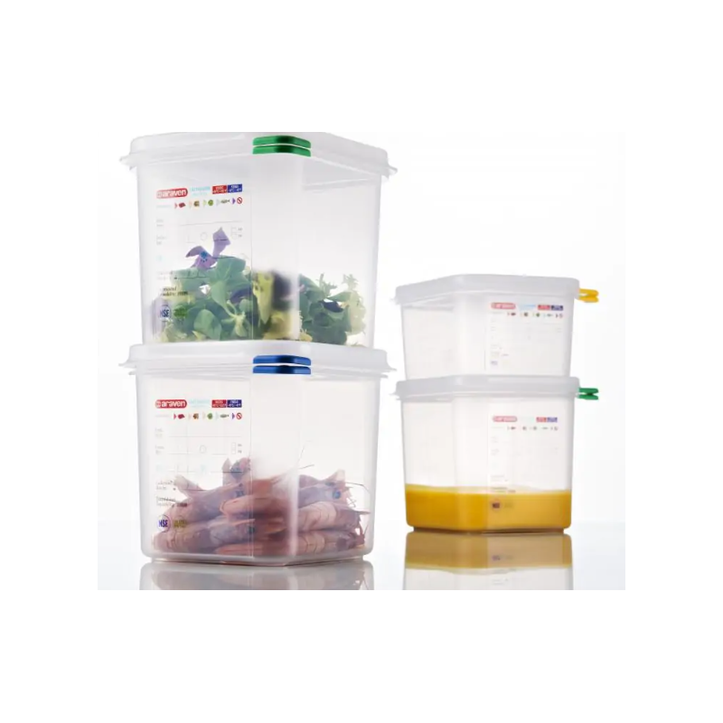 ARAVEN 03032 HERMETICO GN 1/2 PROFUNDIDAD 6.5 CM 4 L.