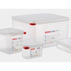 ARAVEN 03032 HERMETICO GN 1/2 PROFUNDIDAD 6.5 CM 4 L.