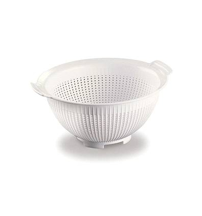 ARAVEN 01083 BOL ESCURRIDOR REDONDO POLIPROPILENO BLANCO Ø28X12.3 CM
