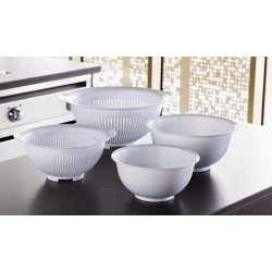 ARAVEN 00483 BOL ESCURRIDOR REDONDO POLIPROPILENO BLANCO Ø38X17.2 CM