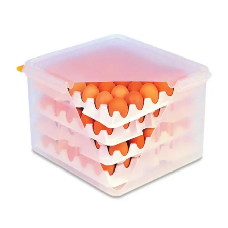 ARAVEN 448 CUBETA CUADRADA  CON TAPA 60 L. 41.5X41.5X50 CM
