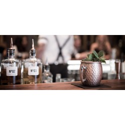 Set de 2 Tazas "Moscow Mule". Diseño Cobre Envejecido.Capacidad 0,5 L.