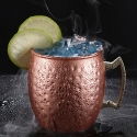 Taza "MOSCOW MULE" cobre martillado Ø9cm 0.5L APS 93311