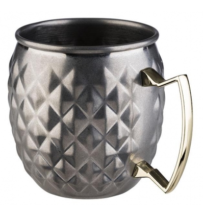 Taza "MOSCOW MULE" Inox. antiguo Ø9,5cm 0,5L APS 93333