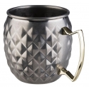 Taza "MOSCOW MULE" Inox. antiguo Ø9,5cm 0,5L APS 93333