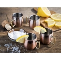 Tazas de cóctel pequeñas Moscow Mule "MINI SHOT" 4 unidades Cobre antiguo Ø4,5 cm 0,05L APS 93342