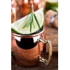 Tazas de cóctel pequeñas Moscow Mule "MINI SHOT" 4 unidades Cobre brillante Ø4,5 cm 0,05L APS 93343