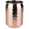 Vaso metal aspecto lata "COOL" Cobre brillante Ø7.5 cm 0.35L APS 93371