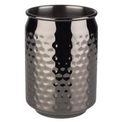 Vaso de metal gunmetal lata elaborado en Inox 18/8 de alta calidad.