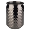 Vaso metal aspecto lata "COOL" Estilo gunmetal Ø7.5 cm 0.35L APS 93372