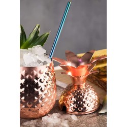  Copa de piña cobre: para amantes de cócteles.