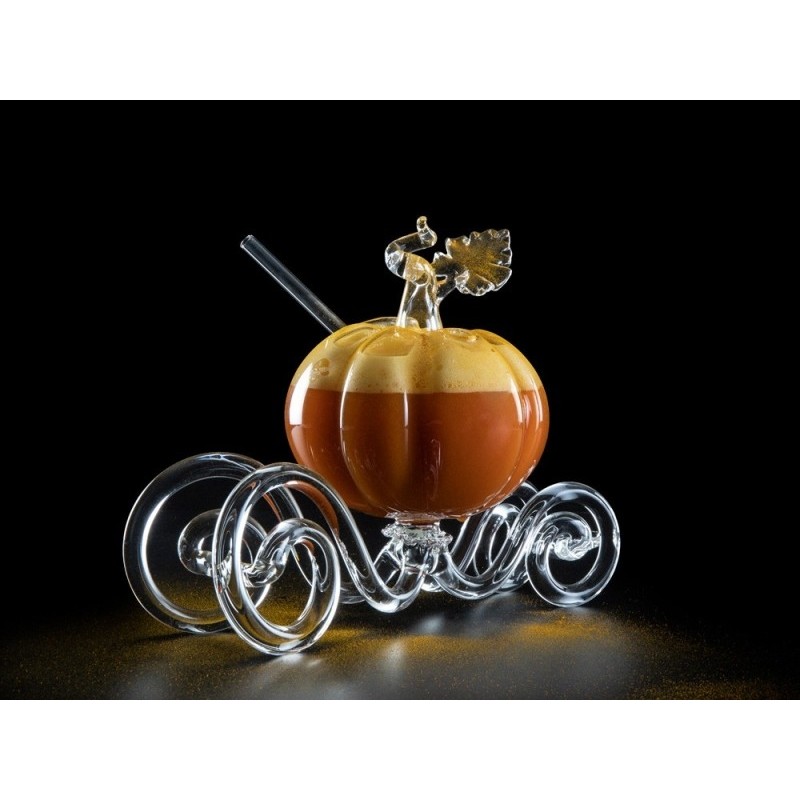 VASO CARRUAJE DE CENICIENTA 19x11x17-340 ml  160/5036  100% CHEF