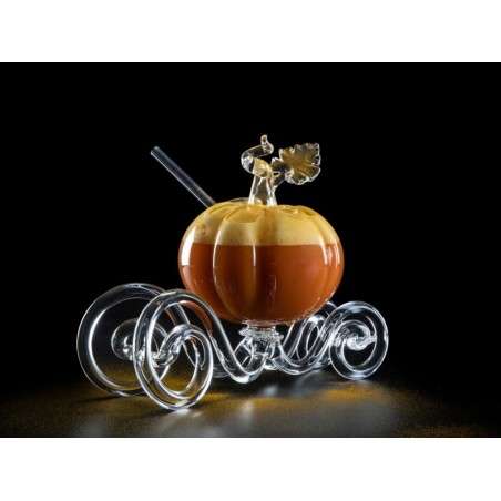 VASO CARRUAJE DE CENICIENTA 19x11x17-340 ml  160/5036  100% CHEF