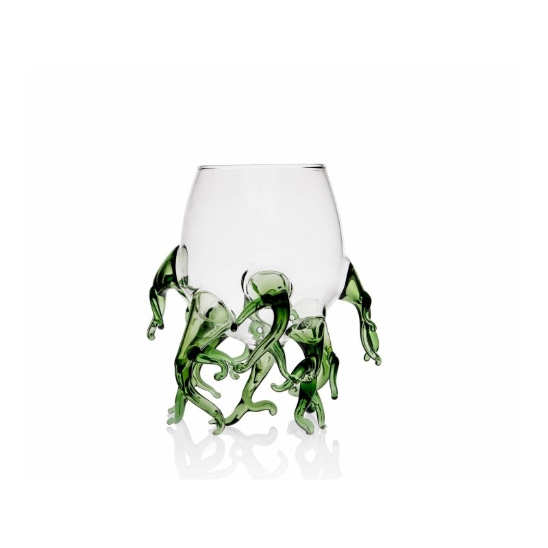 VASO ALGAS VERDES  Ø8.5x13cm/250 ml 160/0089  100% CHEF