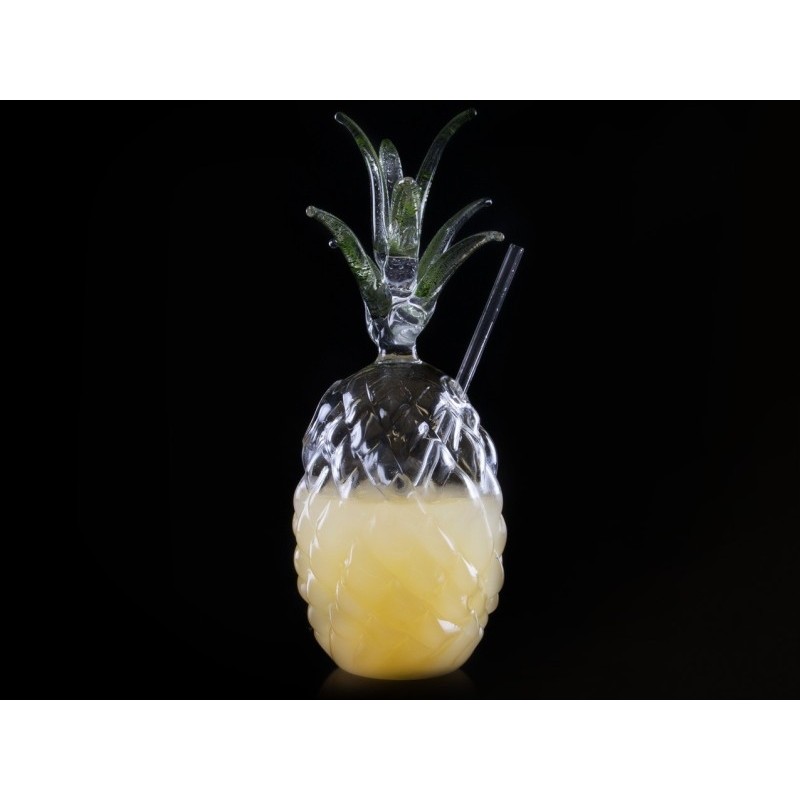 VASO PIÑA "ANANAS" Ø9x23cm/300 ml 160/0097 100% CHEF