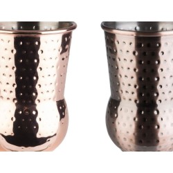 TAZA COBRE MARTILLADO "JULEP MUG" Ø8CM 0.4L  APS 93337
