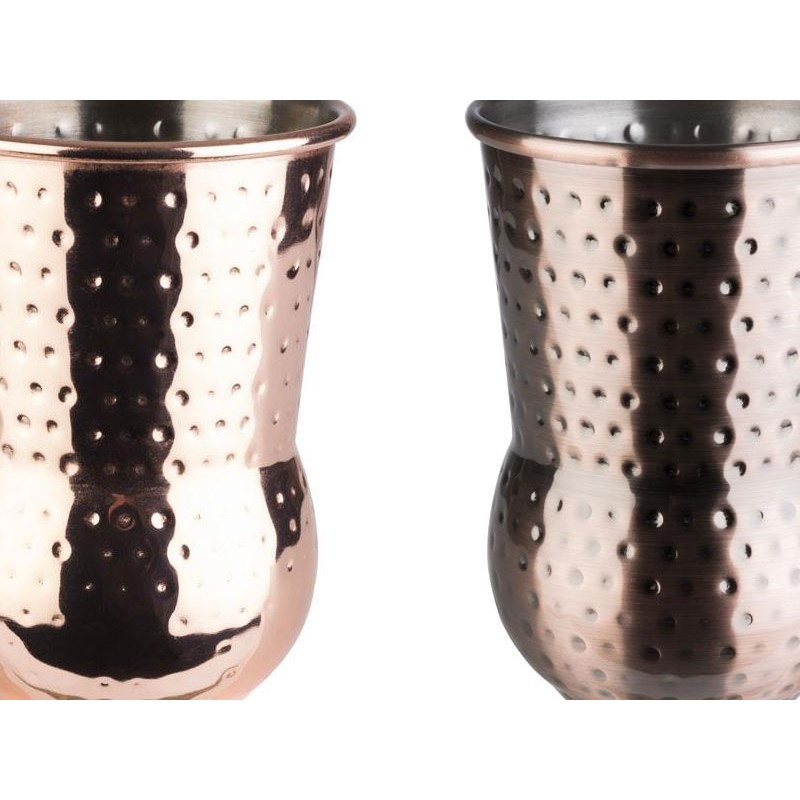 TAZA COBRE MARTILLADO "JULEP MUG" Ø8CM 0.4L  APS 93337