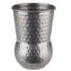 TAZA INOX. ANTIGUO MARTILLADO "JULEP MUG" Ø8CM 0.4L APS 93338