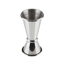 MEDIDOR JIGGER (20/40 ml) ACERO INOXIDABLE  PULIDO APS 93351