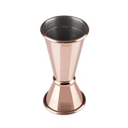 MEDIDOR JIGGER (20/40 ml) ASPECTO COBRE APS 93353