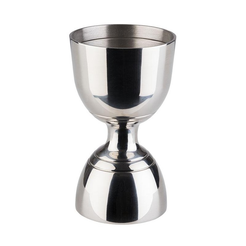 MEDIDOR JIGGER (30 / 60 ml) ACERO INOXIDABLE  APS 93356