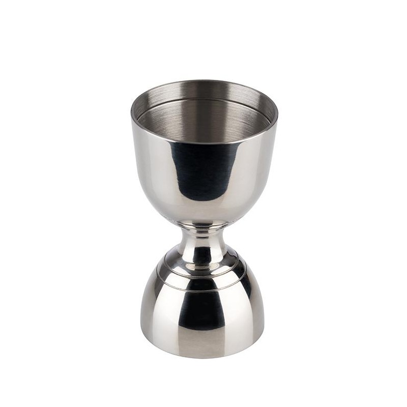 MEDIDOR JIGGER (30 / 60 ml) ACERO INOXIDABLE  APS 93356
