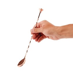 CUCHARILLA DE CÓCTEL ASPECTO COBRE (27 cm) APS 93034