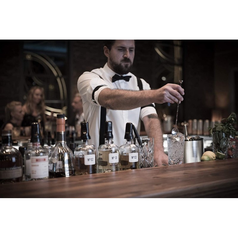 CUCHARILLA DE CÓCTEL ASPECTO COBRE (27 cm) APS 93034