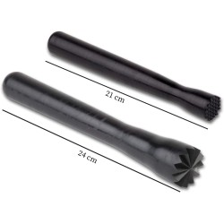 MORTERO PVC NEGRO Ø2.5X21 CM APS 93181