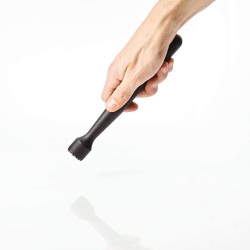 MORTERO GRUESO PVC NEGRO Ø4X24 CM APS 93182