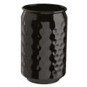 VASO METAL ASPECTO LATA NEGRA Ø7.5CM H.11CM 0.49L SAMBONET 44941B05