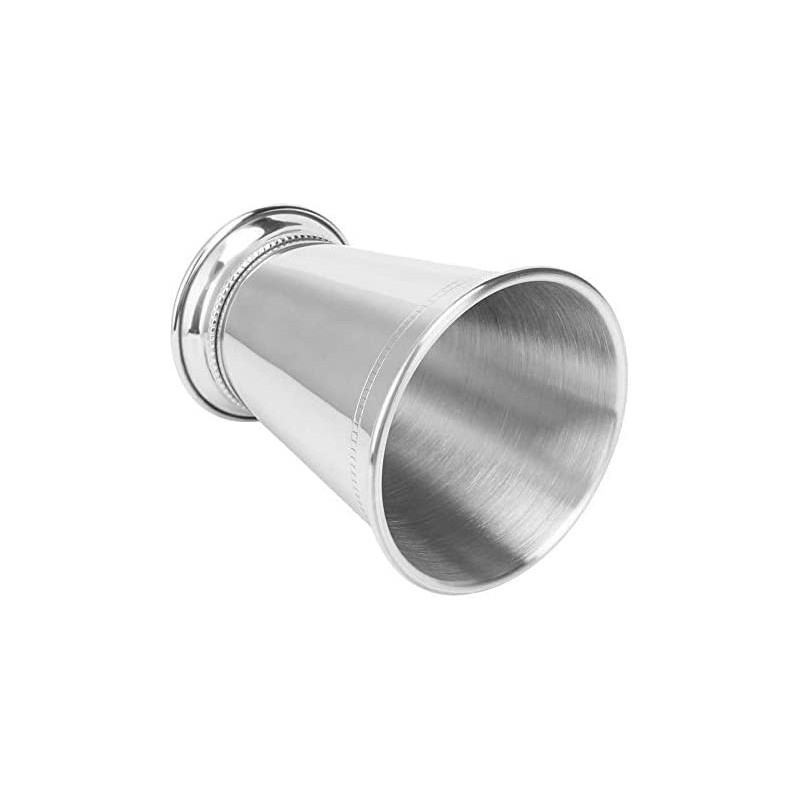 COPA DE JULEPE DE MENTA INOX. BRILLANTE Ø8.5CM H.10.5CM 0.38L  SAMBONET 41497-05