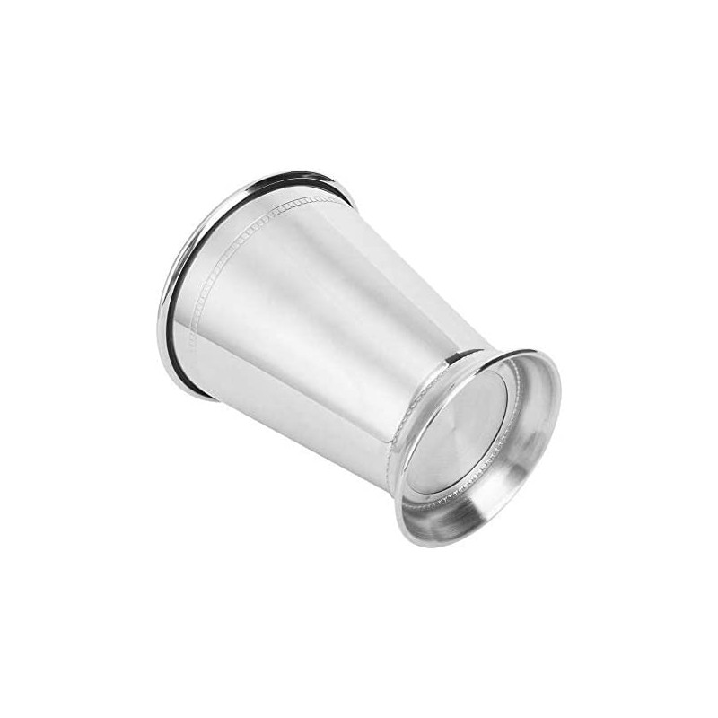 COPA DE JULEPE DE MENTA INOX. BRILLANTE Ø8.5CM H.10.5CM 0.38L  SAMBONET 41497-05