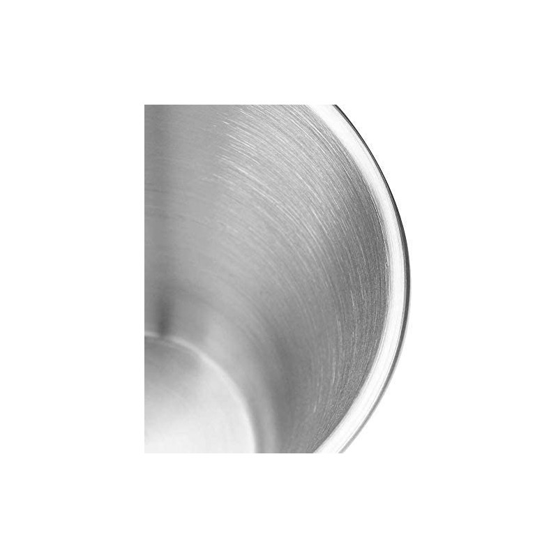 COPA DE JULEPE DE MENTA INOX. BRILLANTE Ø8.5CM H.10.5CM 0.38L  SAMBONET 41497-05