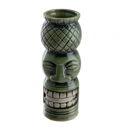 TIKI VERDE "TOTEM" Ø7CM H.21.5CM 0.65L SAMBONET 44949-03