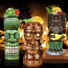 TIKI "GUERRERO DE LA GUITARRA" Ø8CM H.16.5CM 0.34L SAMBONET 44949-05