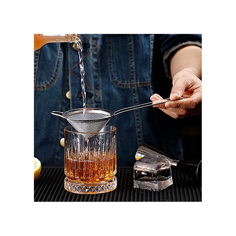 COLADOR PARA CÓCTELES PLATEADO Ø10CM SAMBONET 41570-10