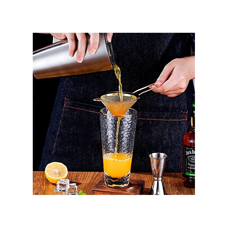 COLADOR PARA CÓCTELES DORADO Ø10CM SAMBONET 41570G10