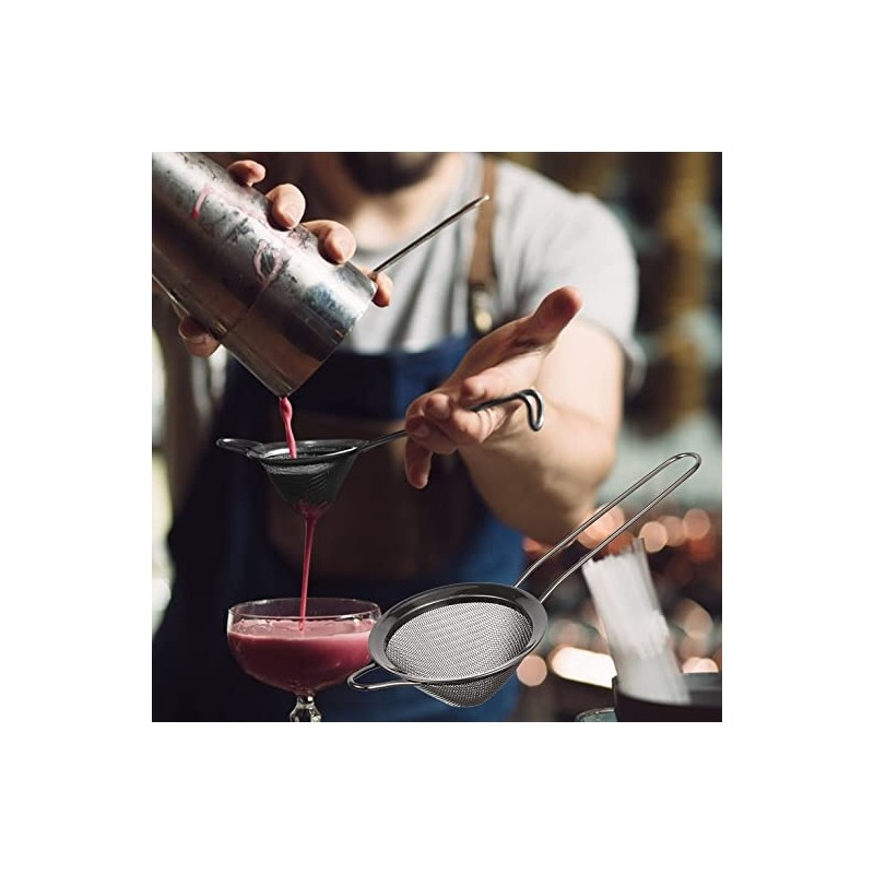 COLADOR PARA CÓCTELES GRIS OSCURO Ø10CM SAMBONET 41570B10