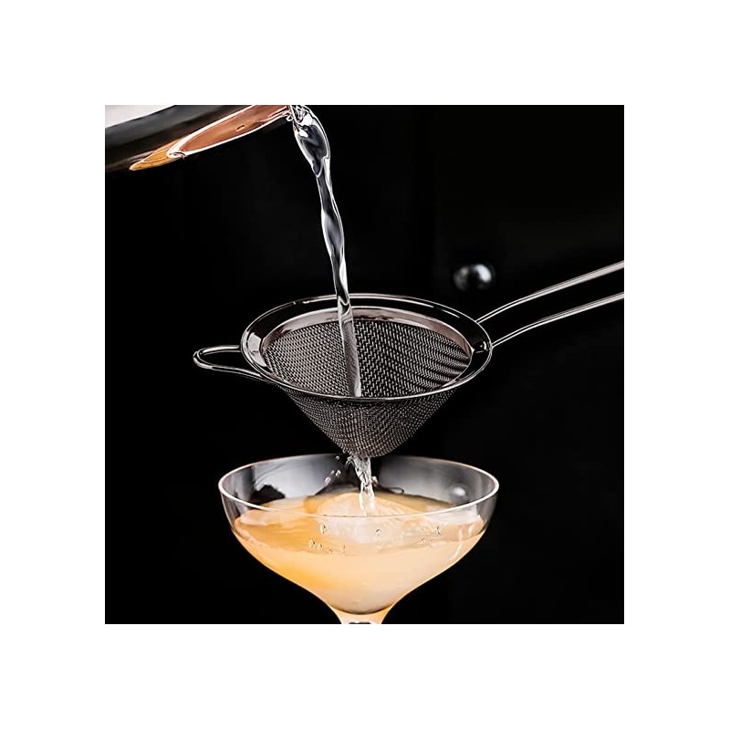 COLADOR PARA CÓCTELES GRIS OSCURO Ø10CM SAMBONET 41570B10