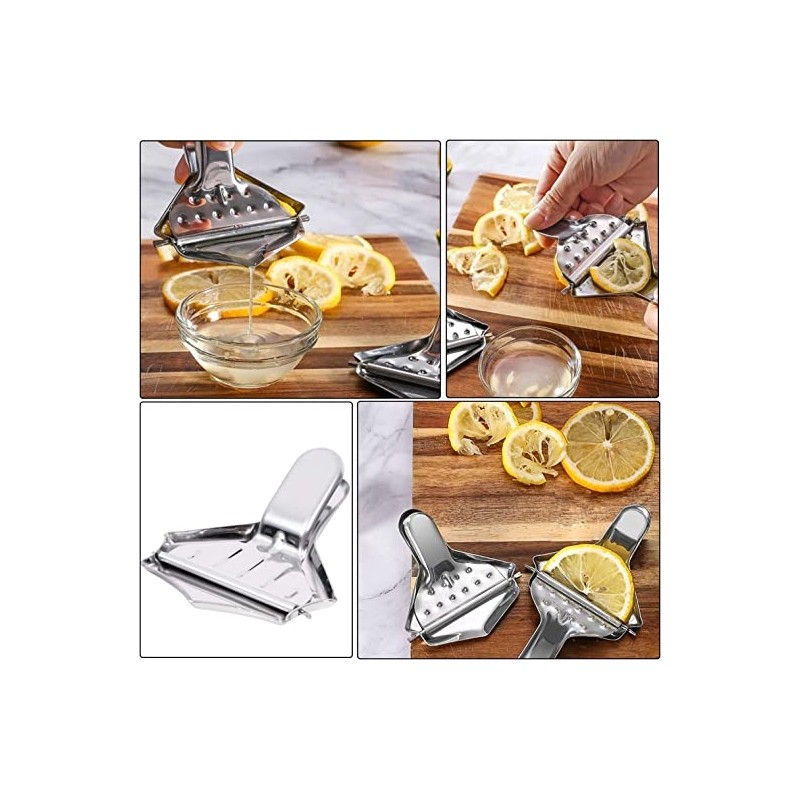 EXPRIMIDOR MANUAL PINZA PARA LIMONES Y LIMAS 7X8.5CM SAMBONET 41606-01