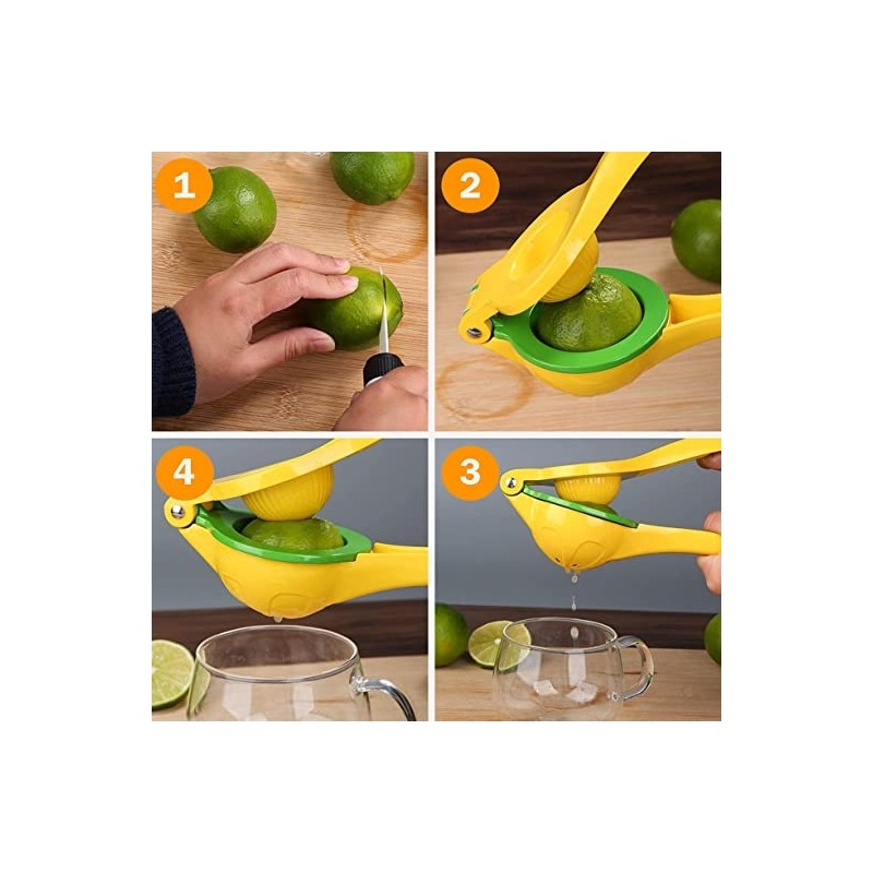 EXPRIMIDOR MANUAL DE LIMONES Y LIMAS 22X7.5CM SAMBONET 41606-22