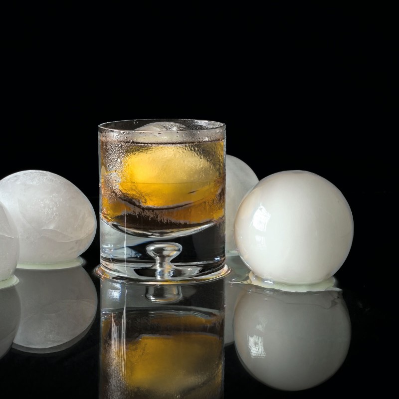 MOLDE PARA 3 BOLAS DE HIELO Ø5.5CM 100ML 24X8.5CM SAMBONET 41515-03