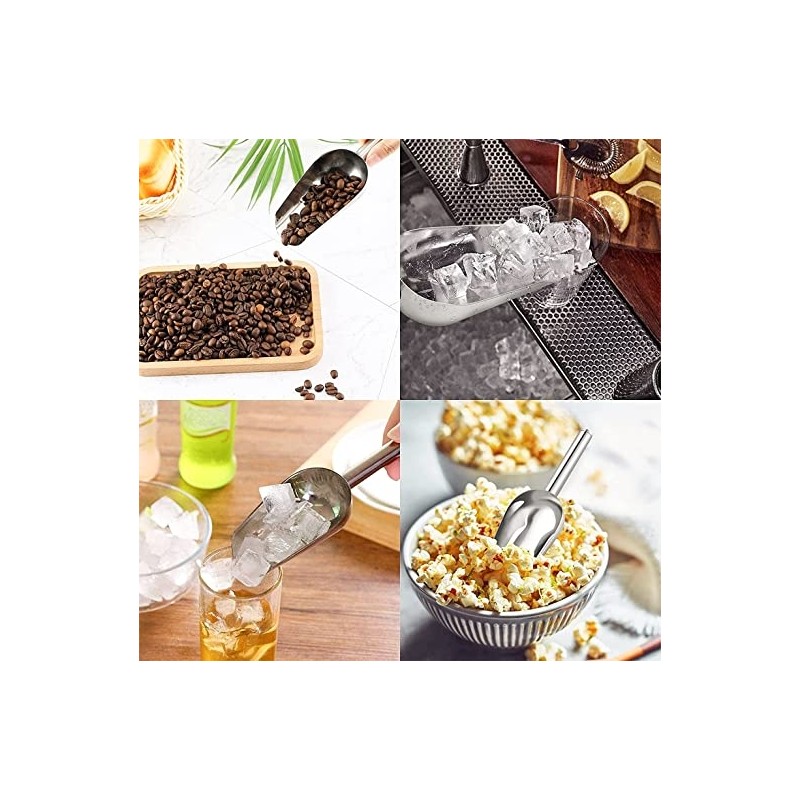 LIBRADOR/PALA PARA HIELO 100ML ACERO INOX. SAMBONET 41503-00