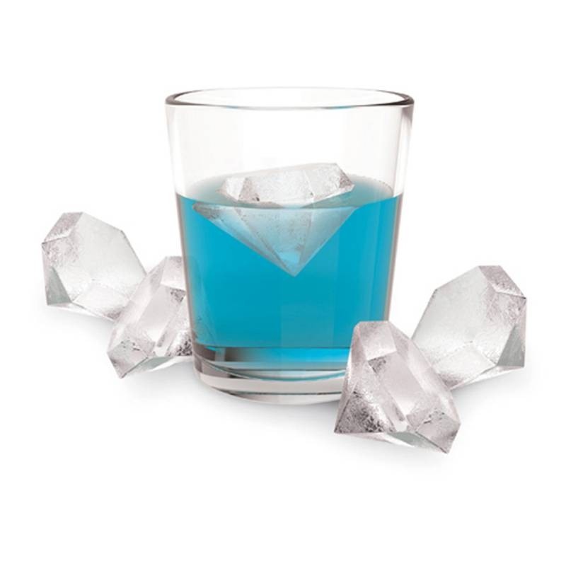 MOLDE DE DIAMANTES DE HIELO DE SILICONA 12X12CM SAMBONET 41515-07